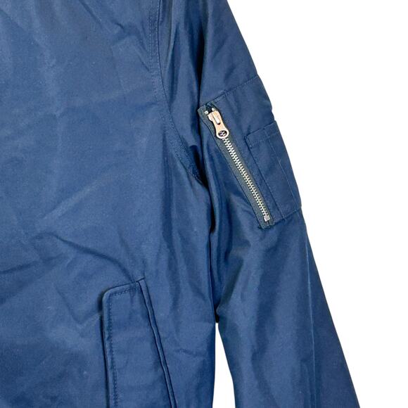 Everlane The Bomber Jacket Lightweight Navy Blue Men Medium NWT - Picture 5 of 13